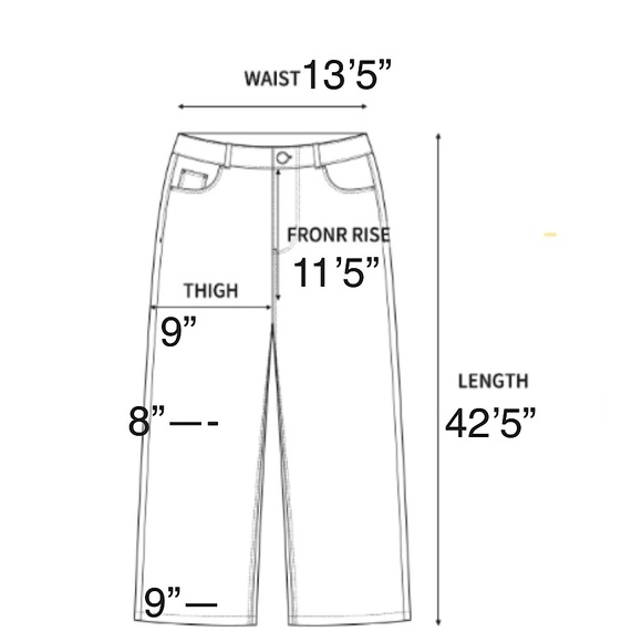 Wrangler Vintage 70s Navy blue women’s Jeans Size 29W34L Good Pre-owned Cond ❤️ - Picture 4 of 10